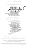 Metropolitan Opera Conductors - Lot of 27 Signed Cast Pages