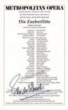 Metropolitan Opera Conductors - Lot of 27 Signed Cast Pages