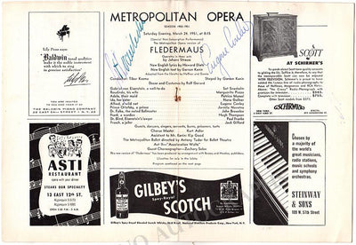 Svanholm, Set - Conley, Eugene - Die Fledermaus 1951