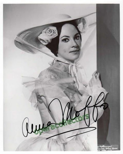 Moffo, Anna - Signed photo shown in La Traviata