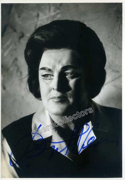 Nilsson, Birgit - Signed Photo as Fidelio