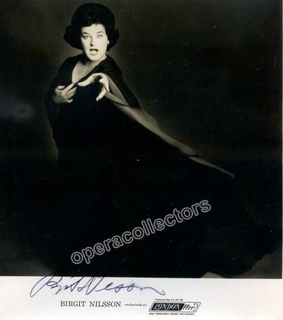 Nilsson, Birgit - Signed Photo as herself