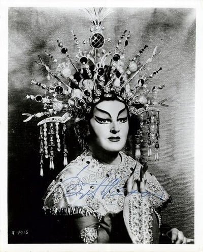 Nilsson, Birgit - Signed photo as Turandot