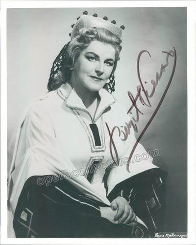 Nilsson, Birgit - Signed photo in role