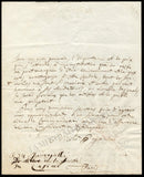 Paganini, Nicolo - Autograph Letter Signed 1837