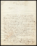 Paganini, Nicolo - Autograph Letter Signed 1837