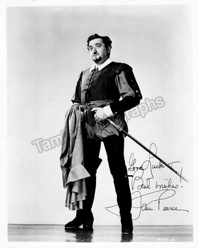 Peerce, Jan - Signed Photo in Il Trovatore + Signed Letter