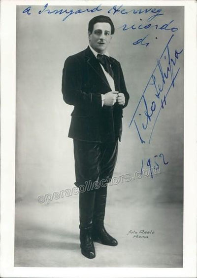 Schipa, Tito - Signed photo in La Boheme