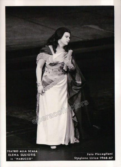 Souliotis, Elena - Signed Ṕhoto in Nabucco