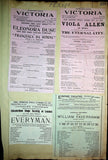 Theater - Large Program Clip Collection 1880-1925