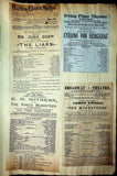 Theater - Large Program Clip Collection 1880-1925