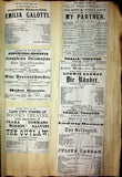 Theater - Large Program Clip Collection 1880-1925