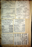 Theater - Large Program Clip Collection 1880-1925