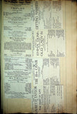 Theater - Large Program Clip Collection 1880-1925