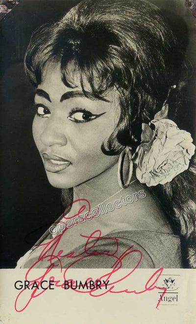 Bumbry, Grace - Signed Photo probably as Carmen