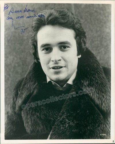 Carreras, Jose - Signed Photo 1975