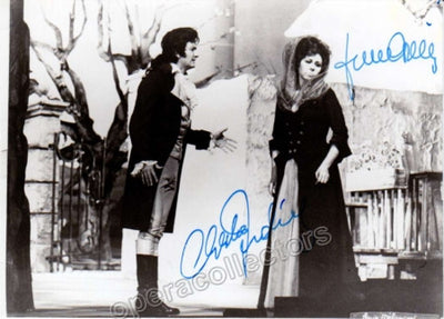 Corelli, Franco - Ludwig, Christa - Signed Photograph in Werther