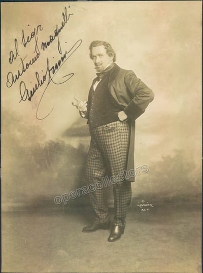 Crimi, Giulio - Signed photo in La Boheme